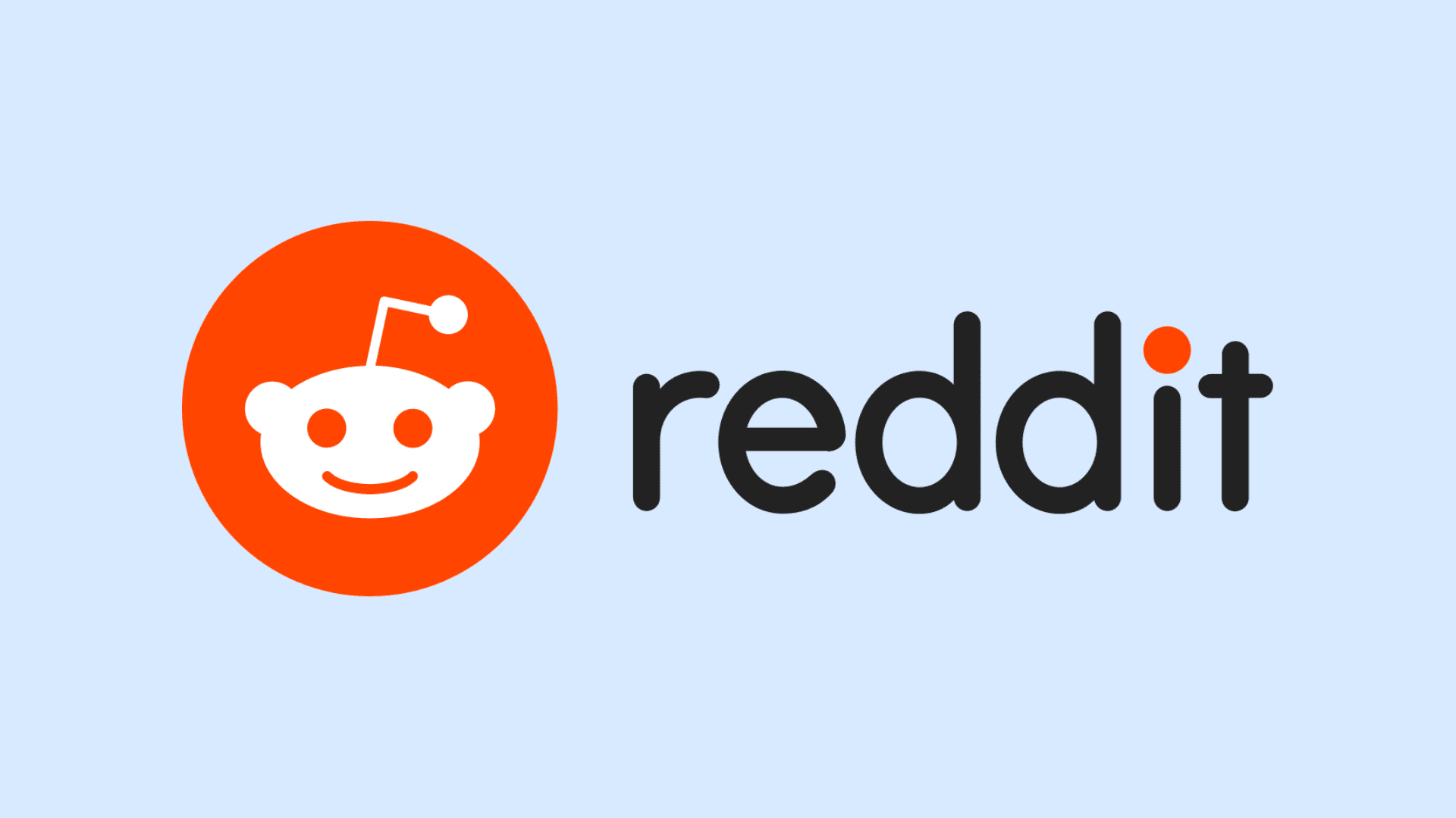 Full Reddit icon on a light blue background