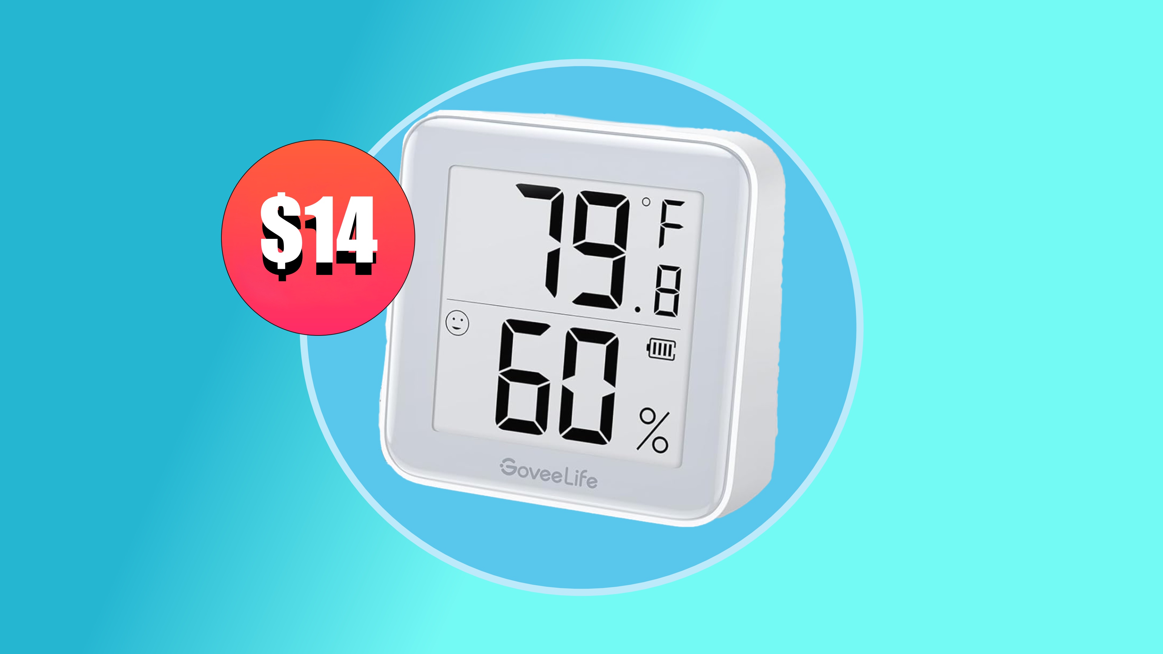 Get two GoveeLife smart indoor temperature sensors for just $14