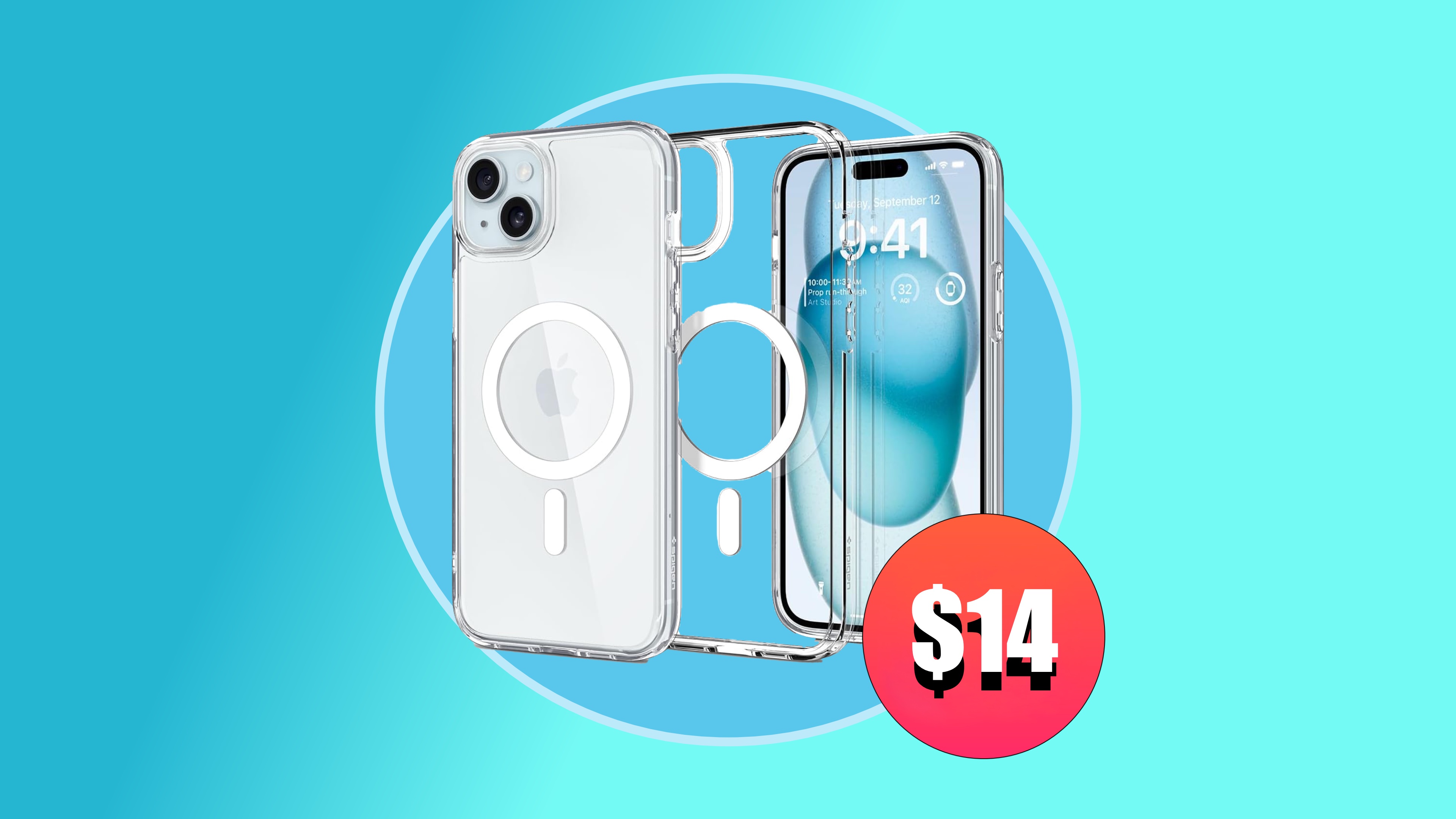 Hurry and grab one of our favorite clear MagSafe iPhone 15 cases for just $14