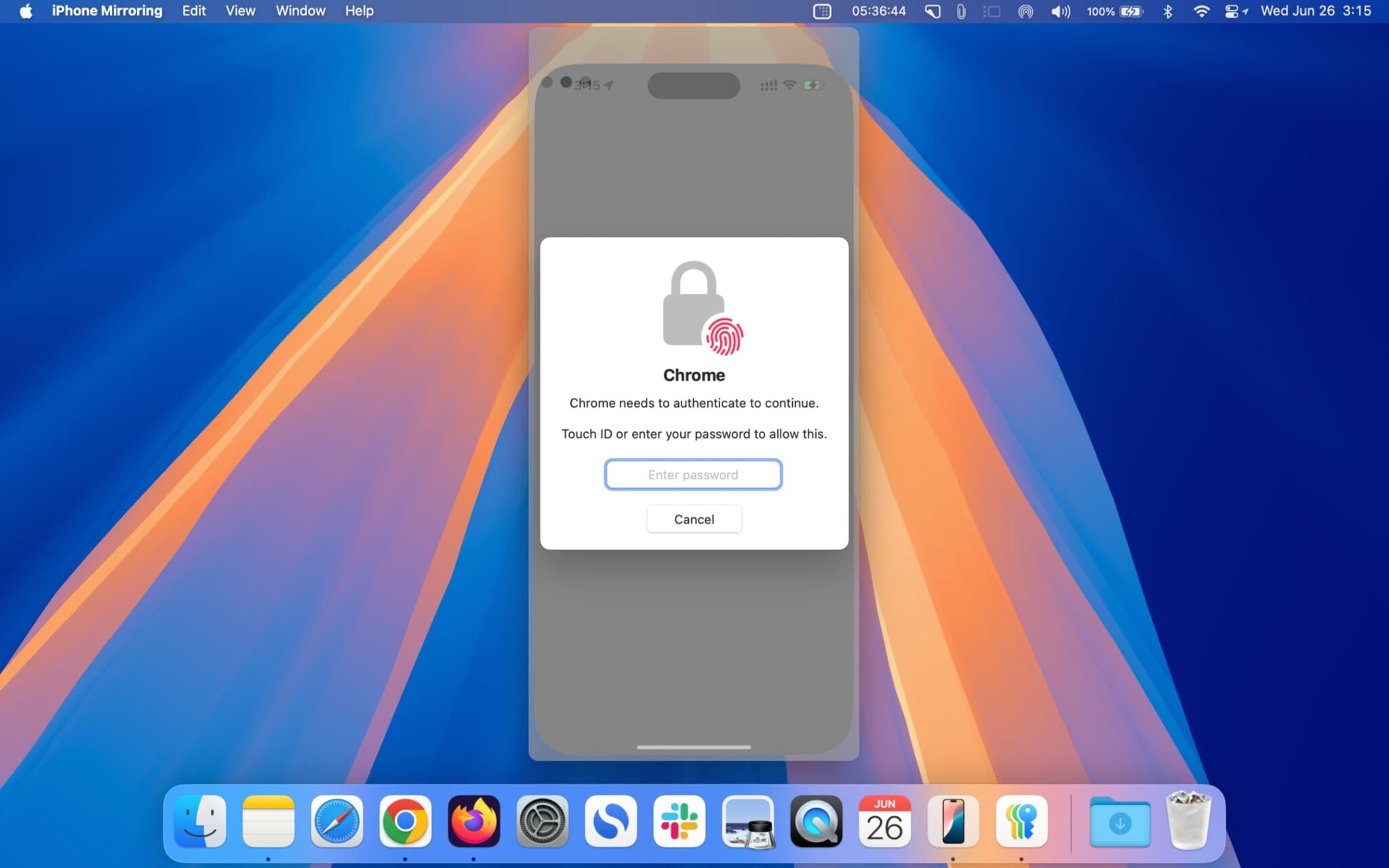 How to see and control iPhone from Mac using iPhone Mirroring