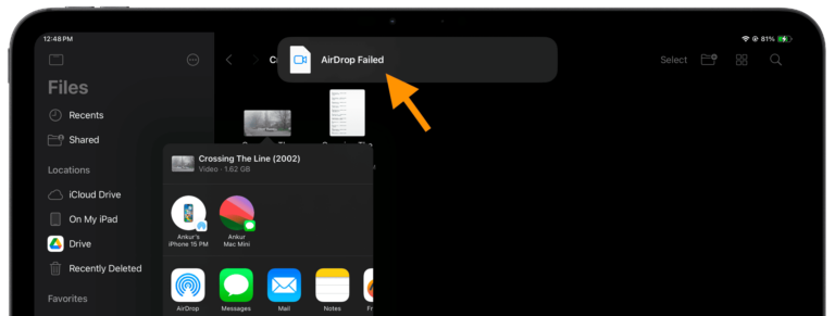 Airdrop Falling How to use wired AirDrop on iPhone, iPad, and Mac
