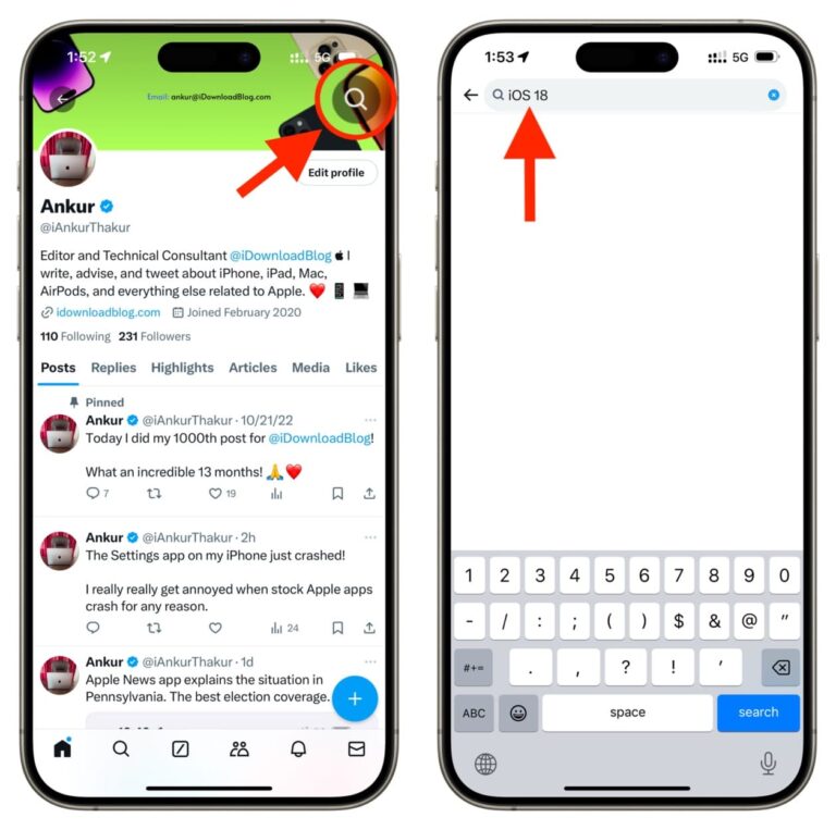 How to search the posts of a specific account on X (Twitter)