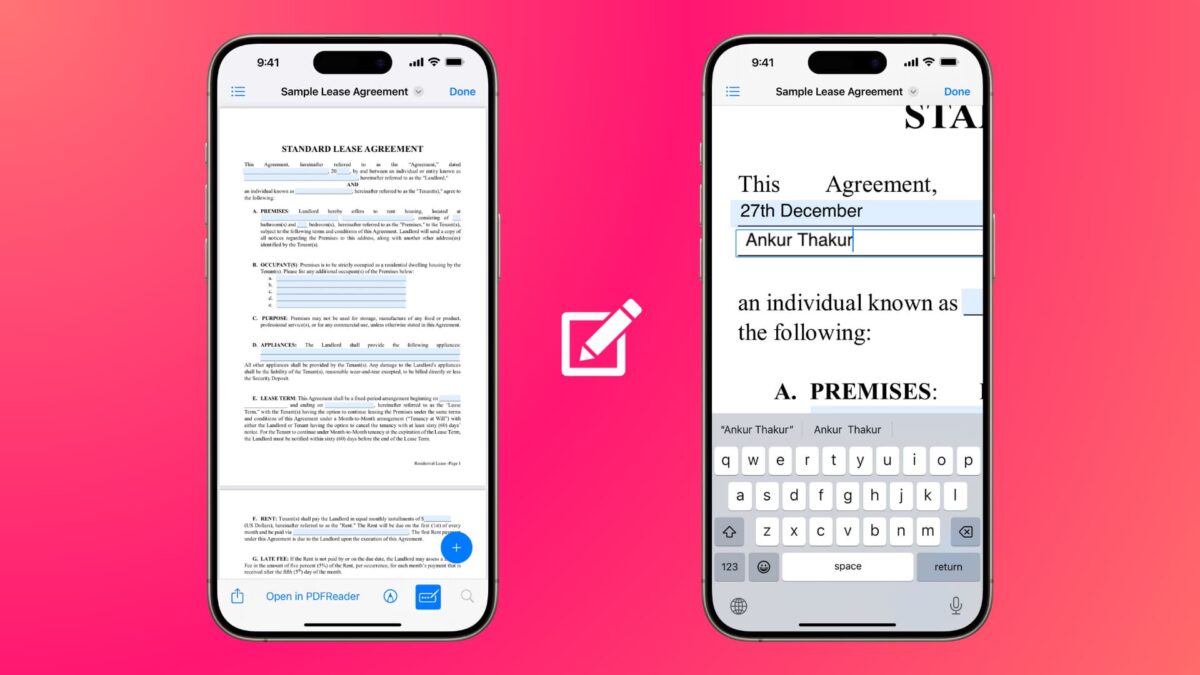 How to fill and edit a PDF on your iPhone or iPad
