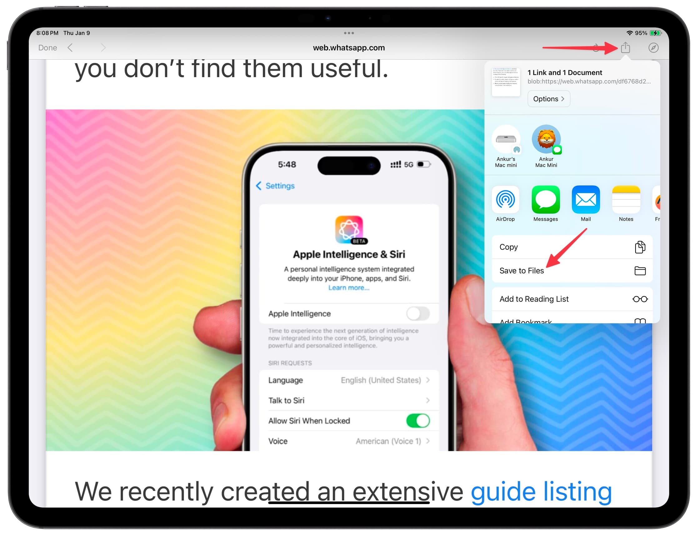How to set up and use WhatsApp on iPad (full guide)
