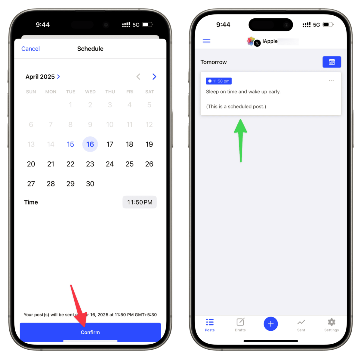 How to schedule posts on X from your computer or phone