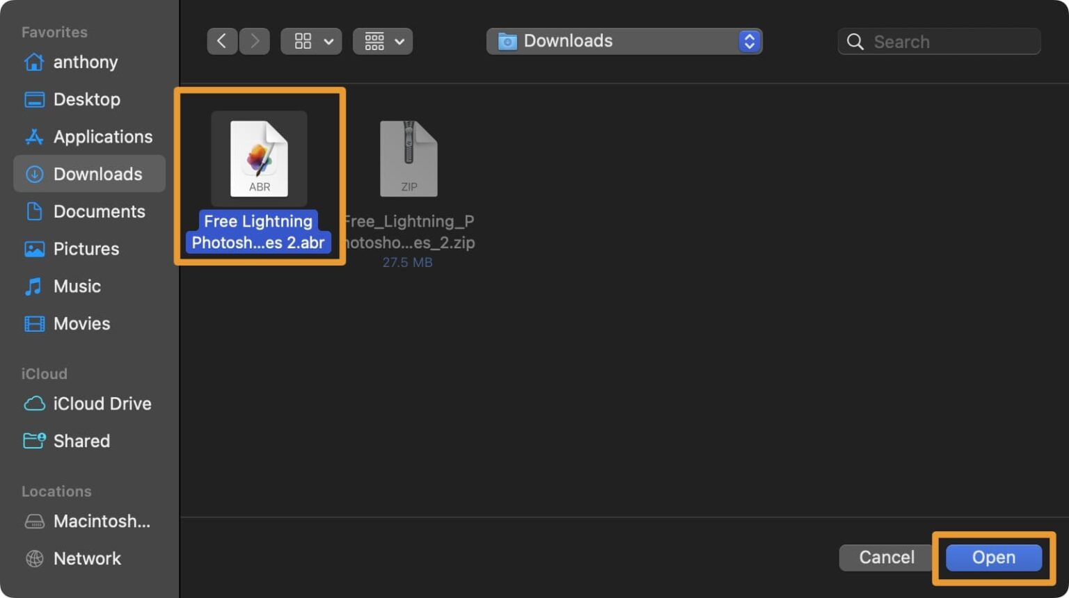 How to import custom brush tools in Adobe Photoshop