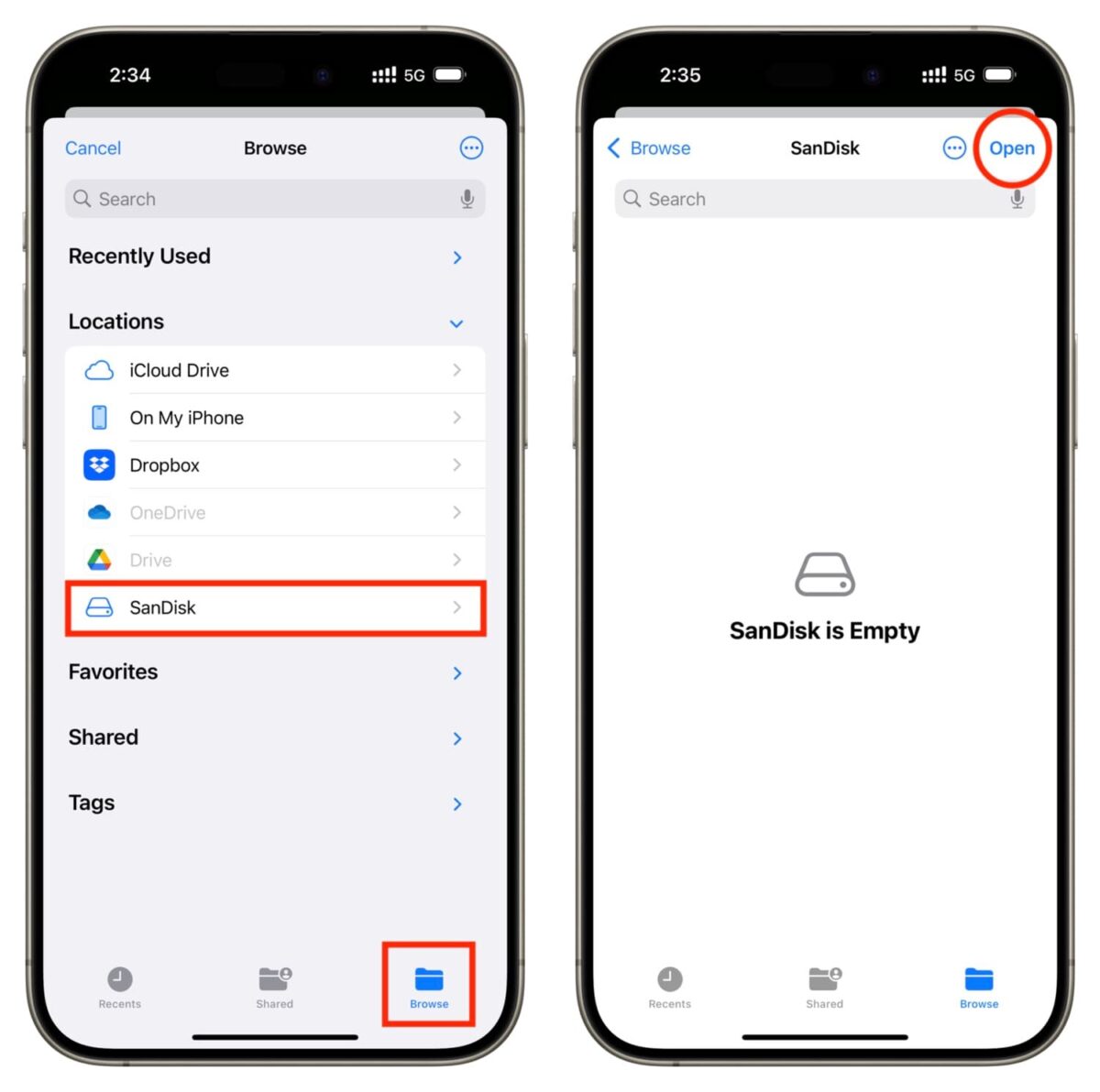How to copy iPhone photos & videos to an external drive