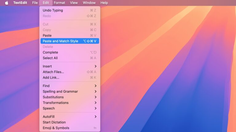 Mac tip: Copy and paste plain text without formatting and styling
