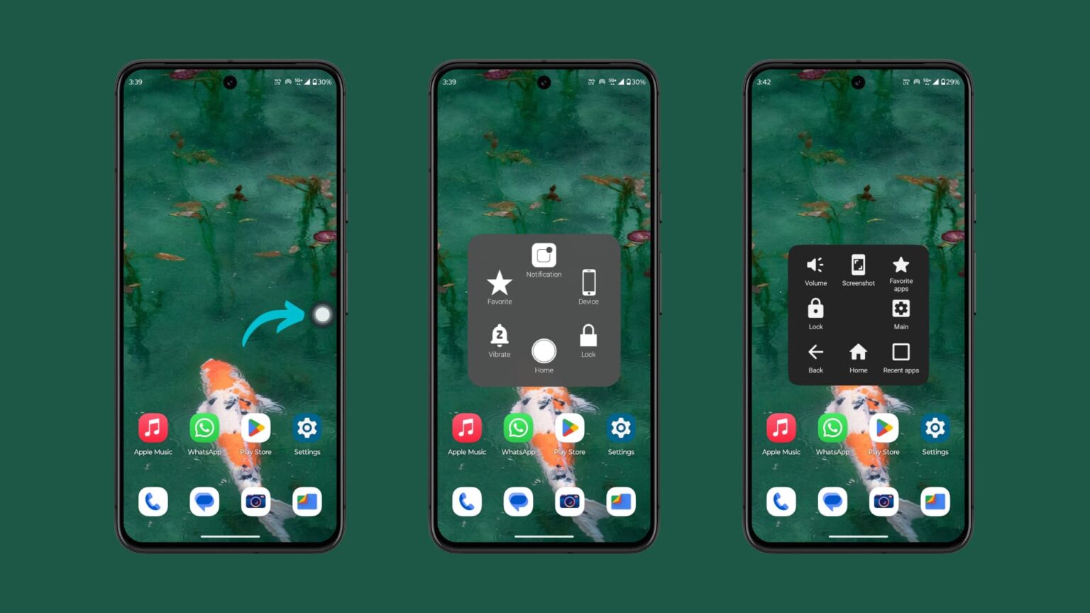 How to get an iPhone-like AssistiveTouch button on Android phone