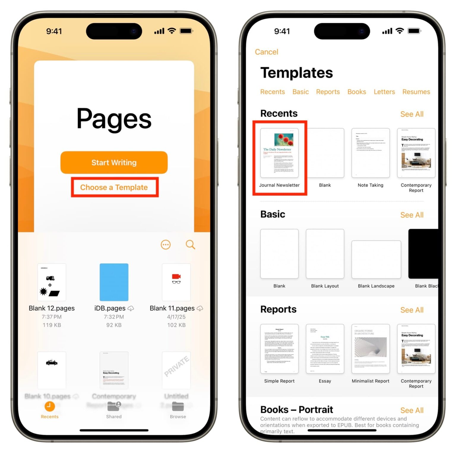 How to change the document background color in Pages