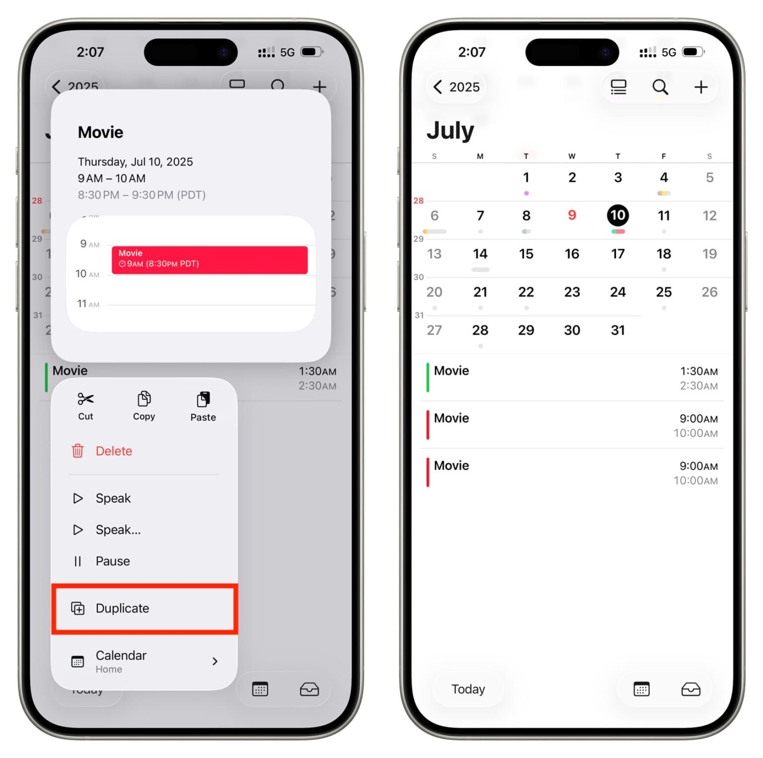How to move, copy, or duplicate Calendar events on Mac and iOS