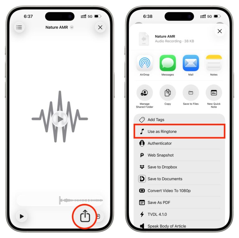 How to use any audio file as iPhone ringtone in iOS 26