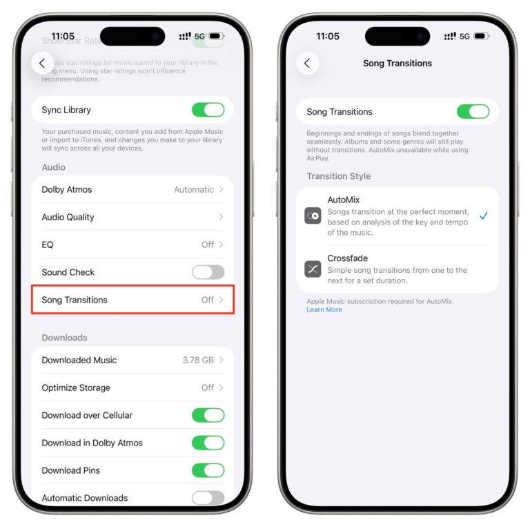 Auto Mix Button How to use Apple Music AutoMix for seamless DJ-like transitions