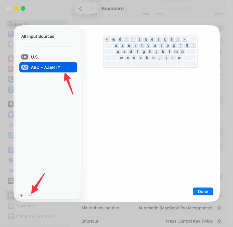 How to change Mac keyboard layout (QWERTY, AZERTY, Dvorak)