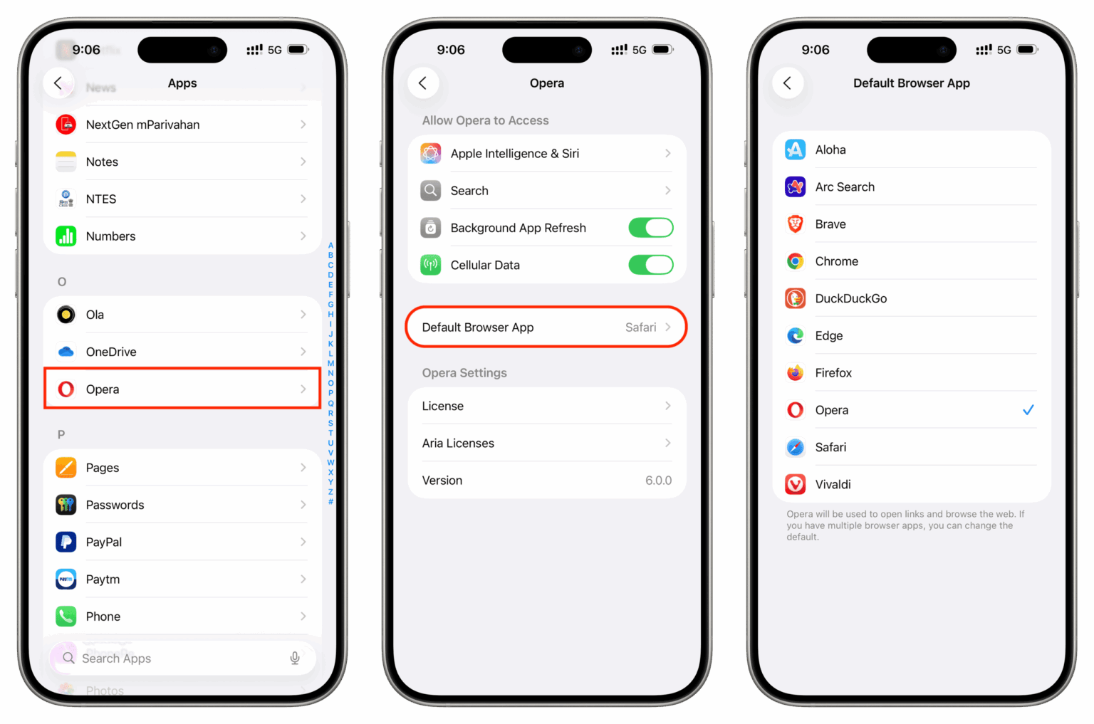 How to change the default web browser on iPhone and iPad