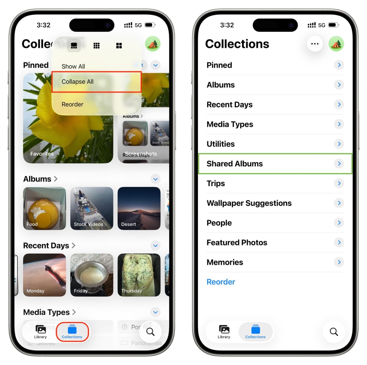 How to fix Shared Albums not showing in iOS Photos app