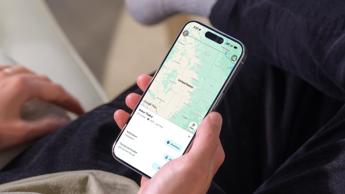 How to set up location sharing between iPhone and Android