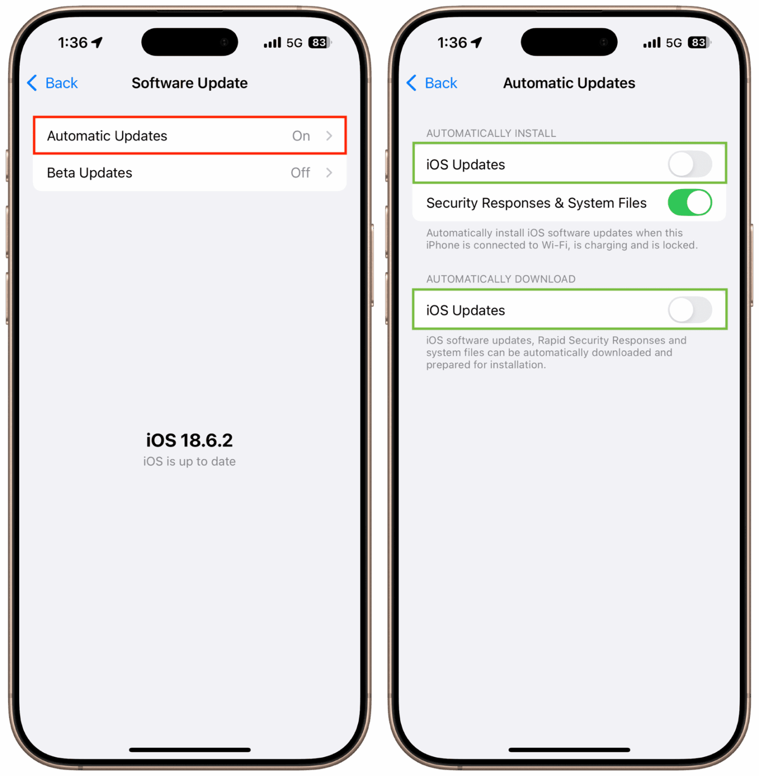How to block your iPhone or iPad from updating to iOS 26