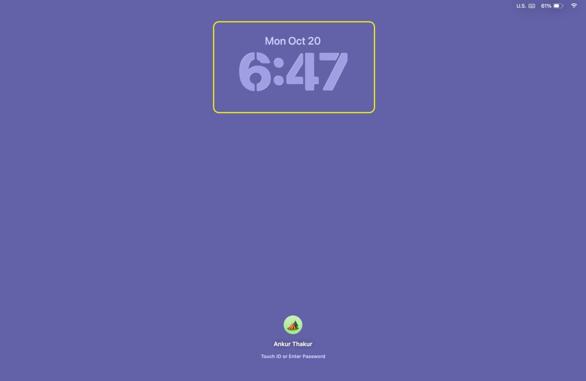 6 ways to customize macOS Tahoe 26 Lock Screen