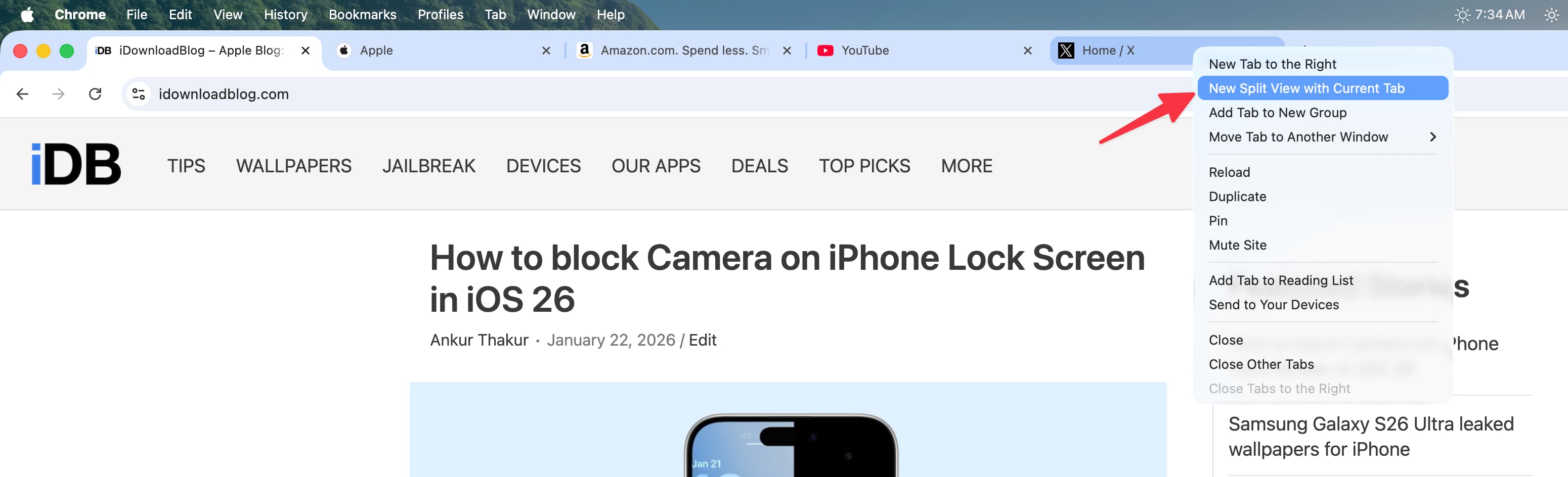 How to use Google Chrome’s new Split View mode on Mac or PC