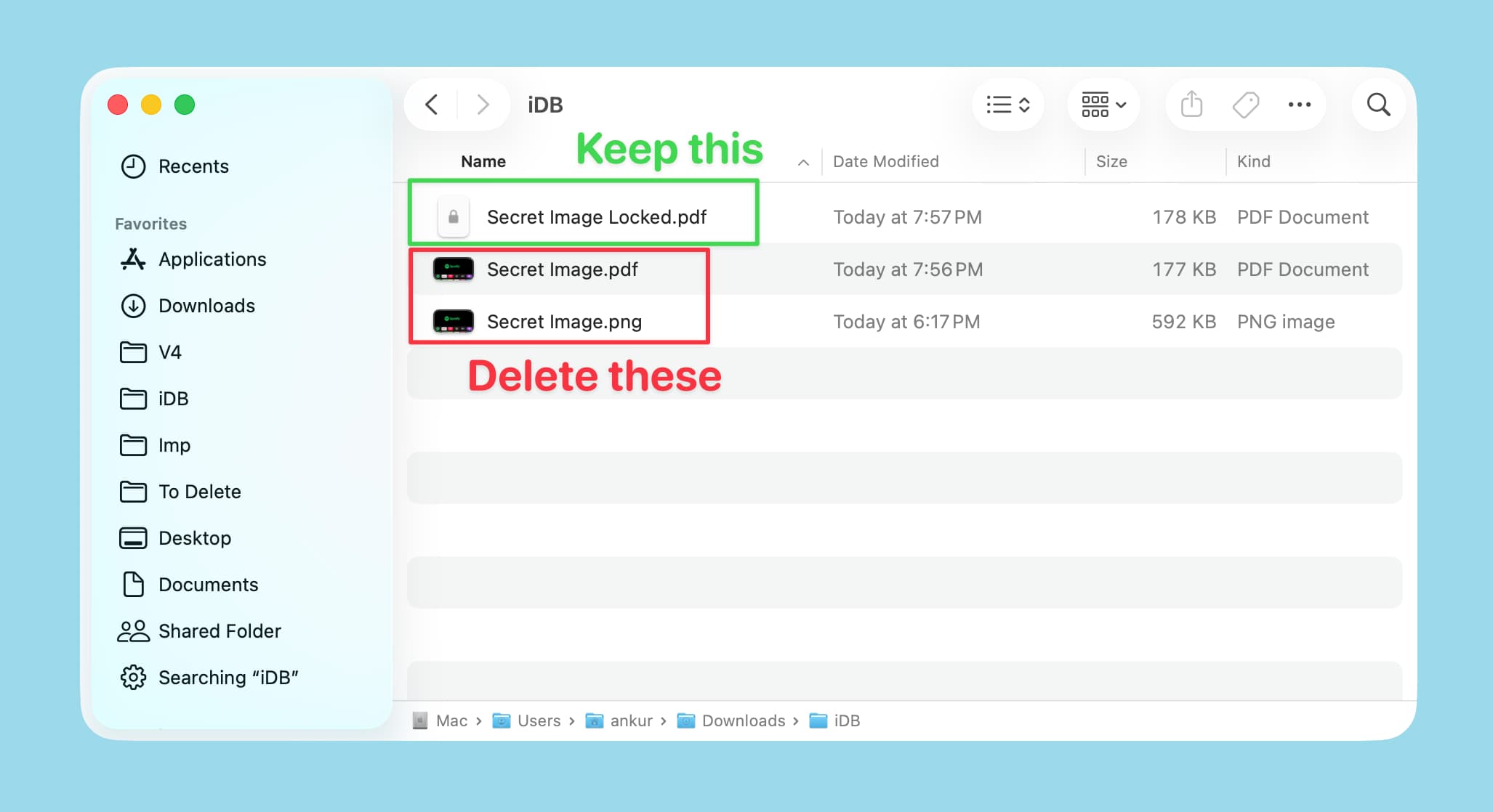 How to password-protect one or more photos on Mac