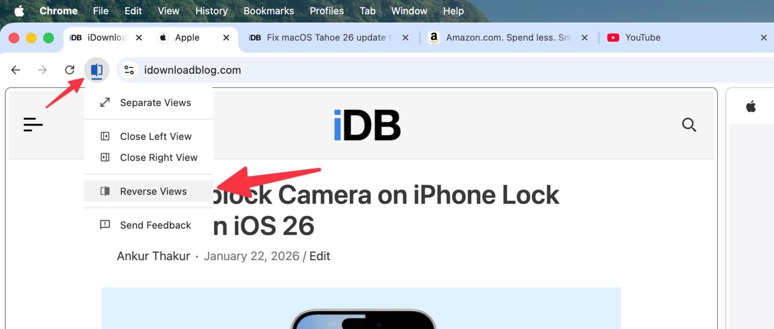 How to use Google Chrome’s new Split View mode on Mac or PC