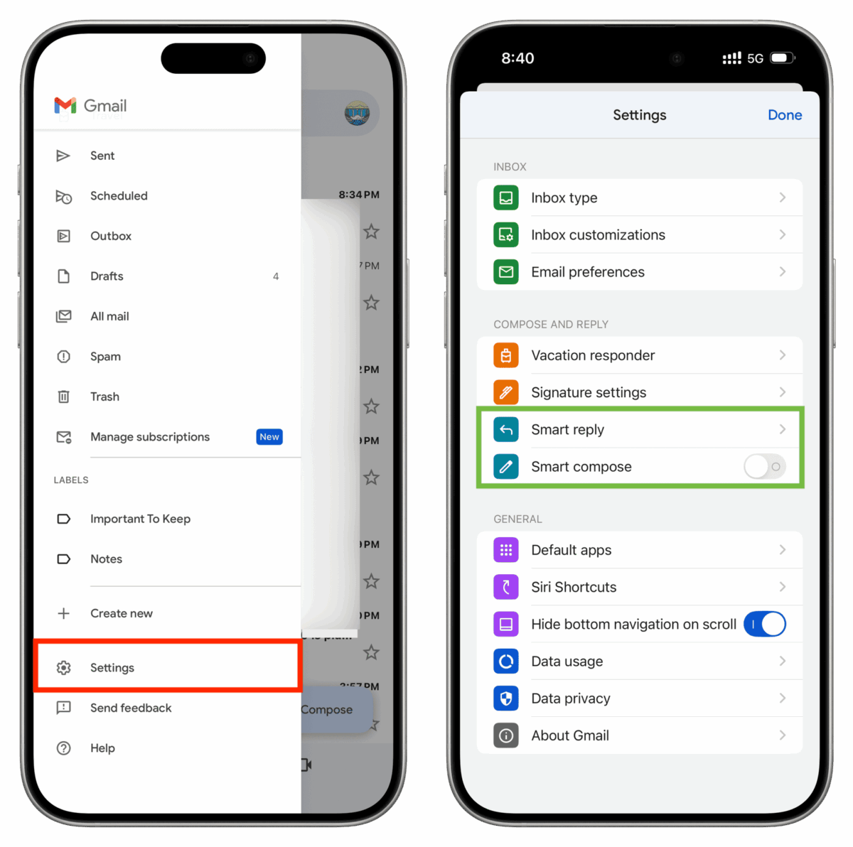 How to opt out and turn off all ‘smart’ AI features in Gmail