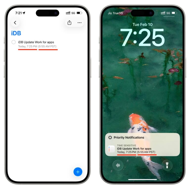 How to change the reminder time zone on iPhone and Mac