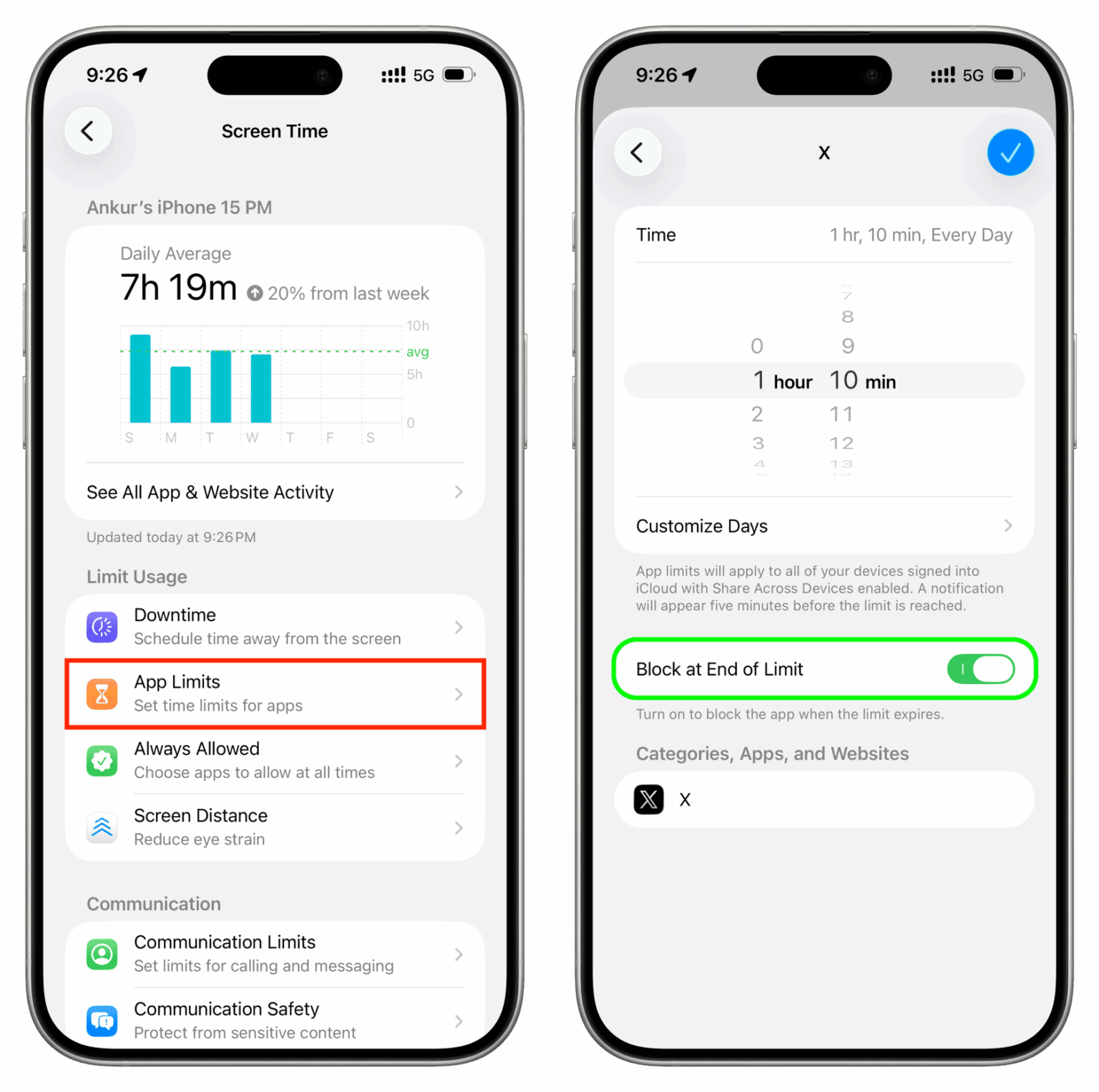 Fix Screen Time App Limits not working at all in iOS 26