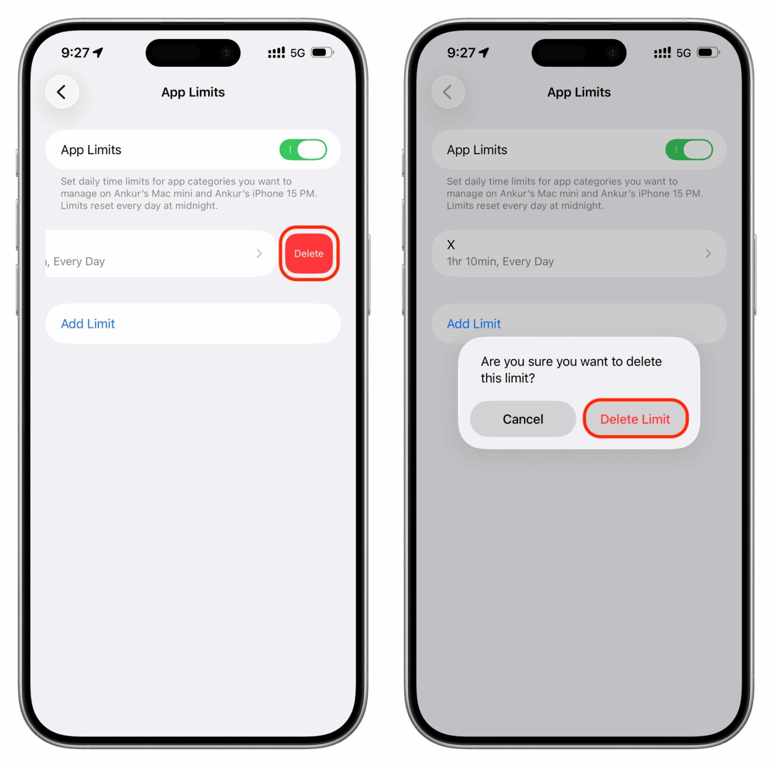 Fix Screen Time App Limits not working at all in iOS 26