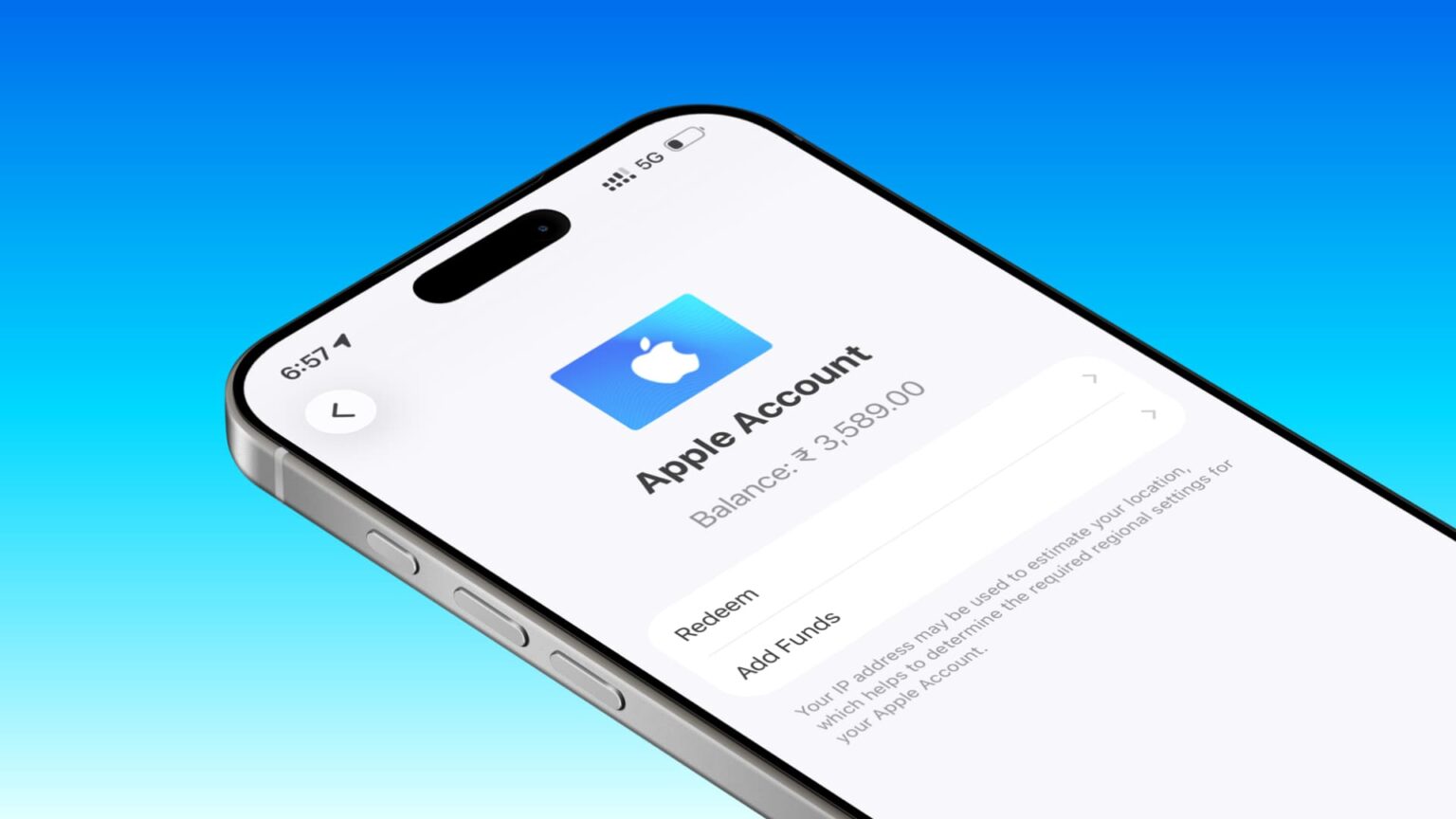 How to spend Apple Account balance to change App Store region
