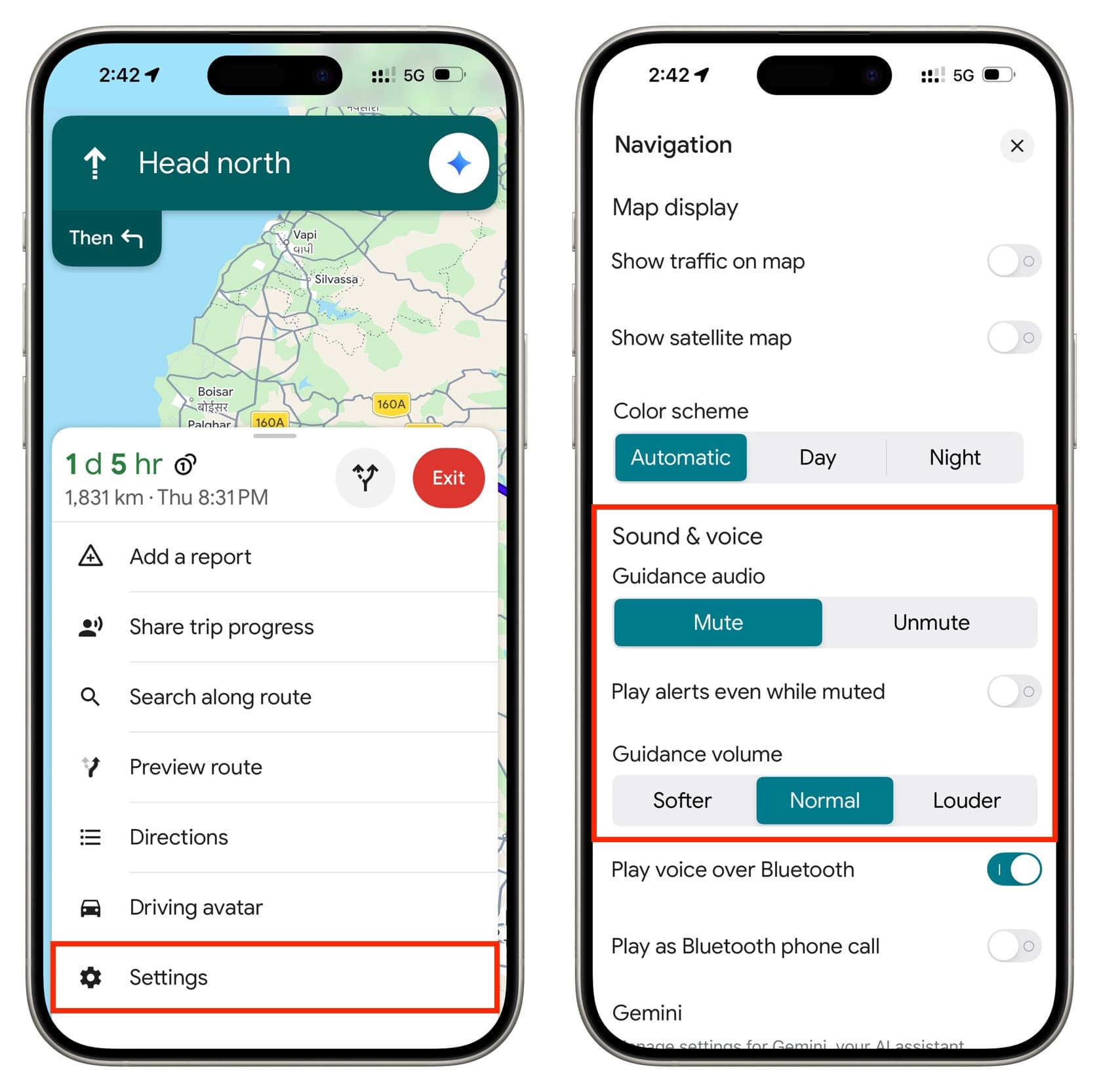 Navigations Using Sound How to turn off or adjust navigation volume in Maps on iPhone