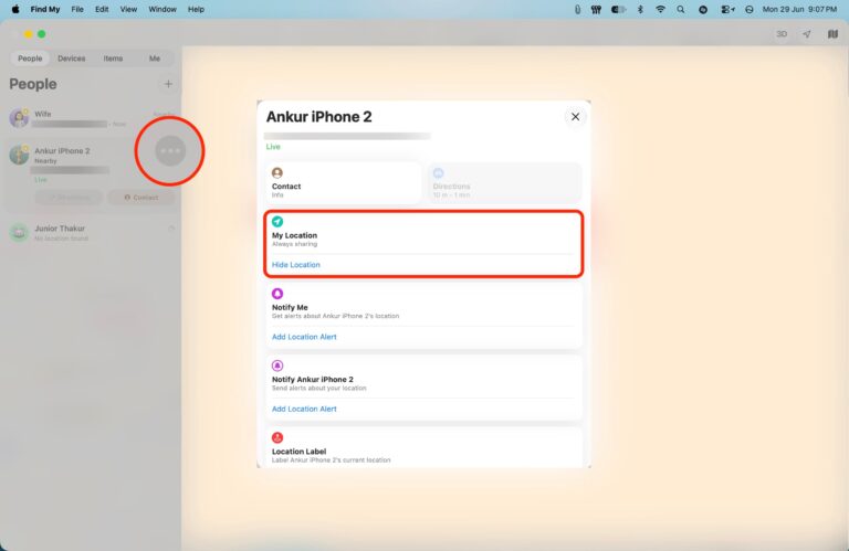 How to temporarily hide your location in Find My on iOS 27