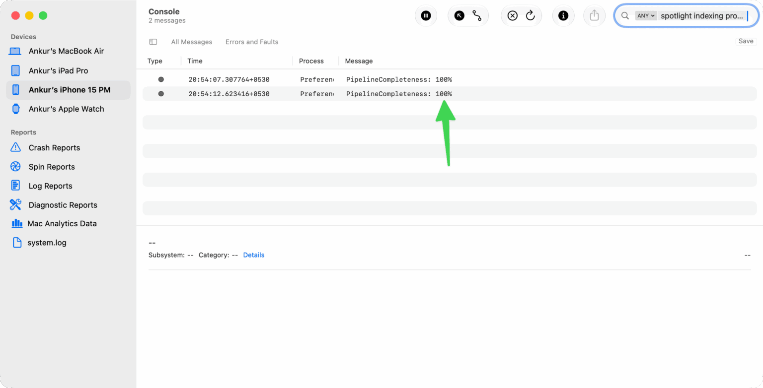 How to see iPhone ‘Indexing in Progress’ status in iOS 27