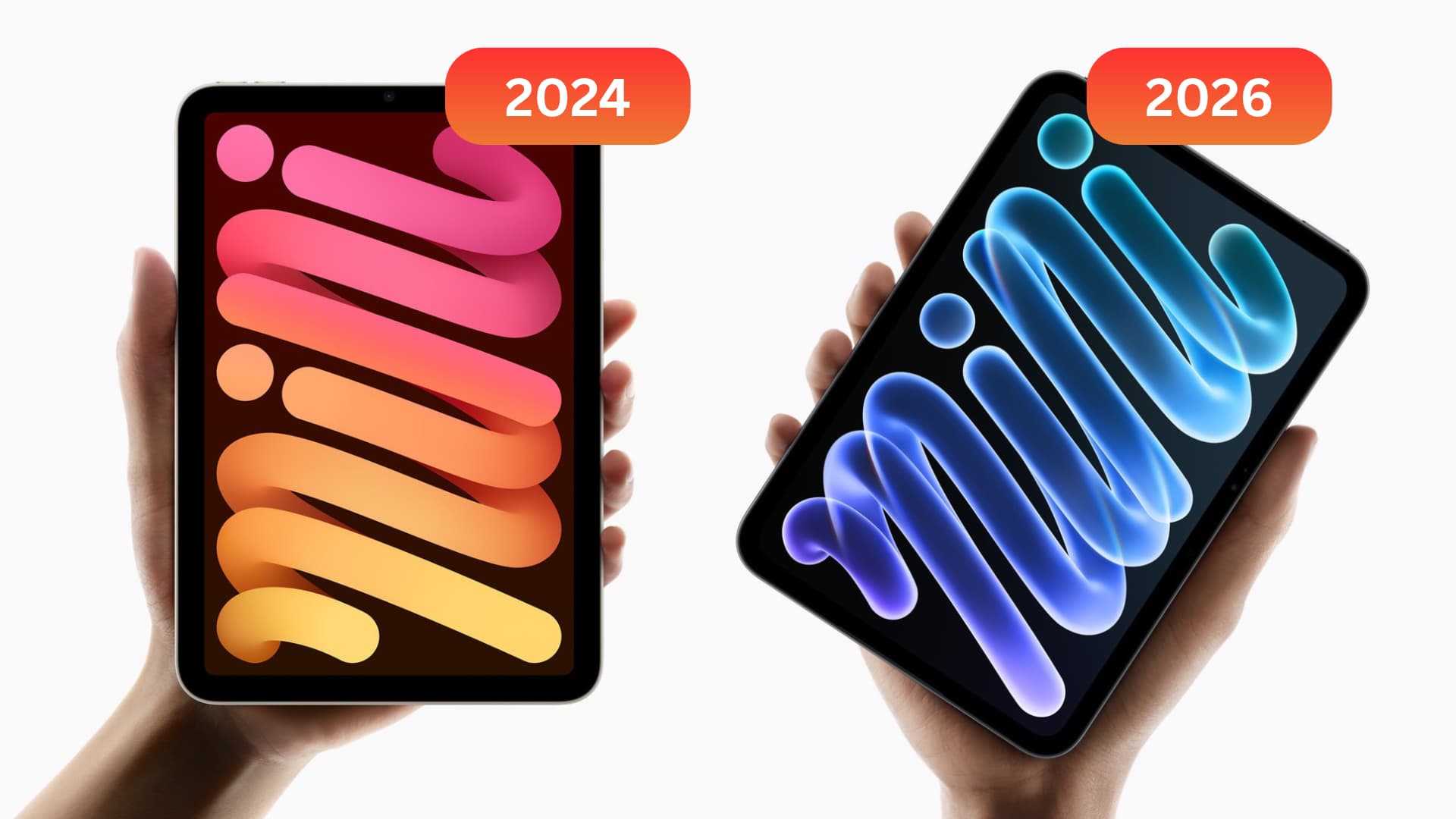 New iPad mini 2026 vs. iPad mini 2024
